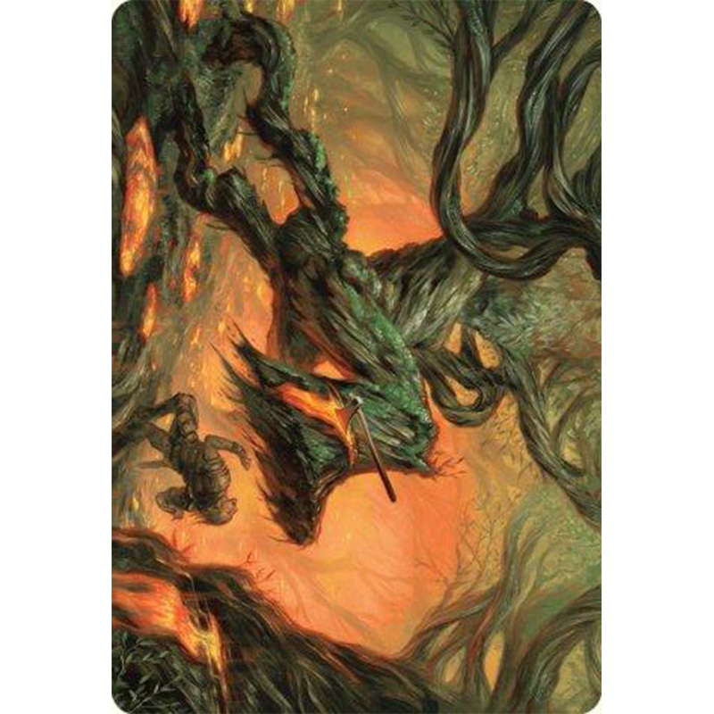 Stump Stomp Art Card [Modern Horizons 3 Art Series]