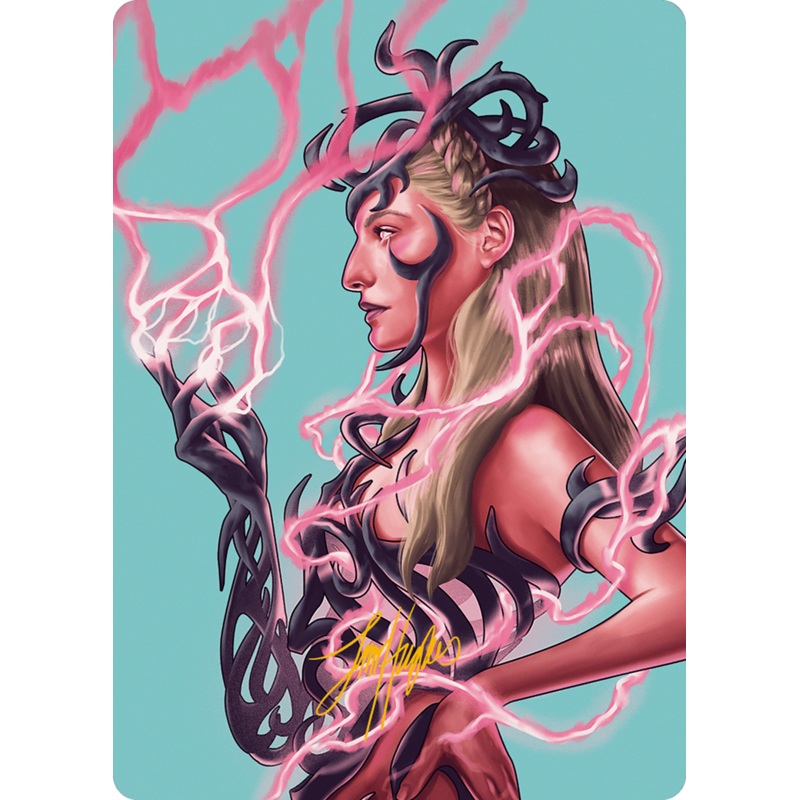 Breya, Etherium Shaper Art Card (Gold-Stamped Signature) [Modern Horizons 3 Art Series]