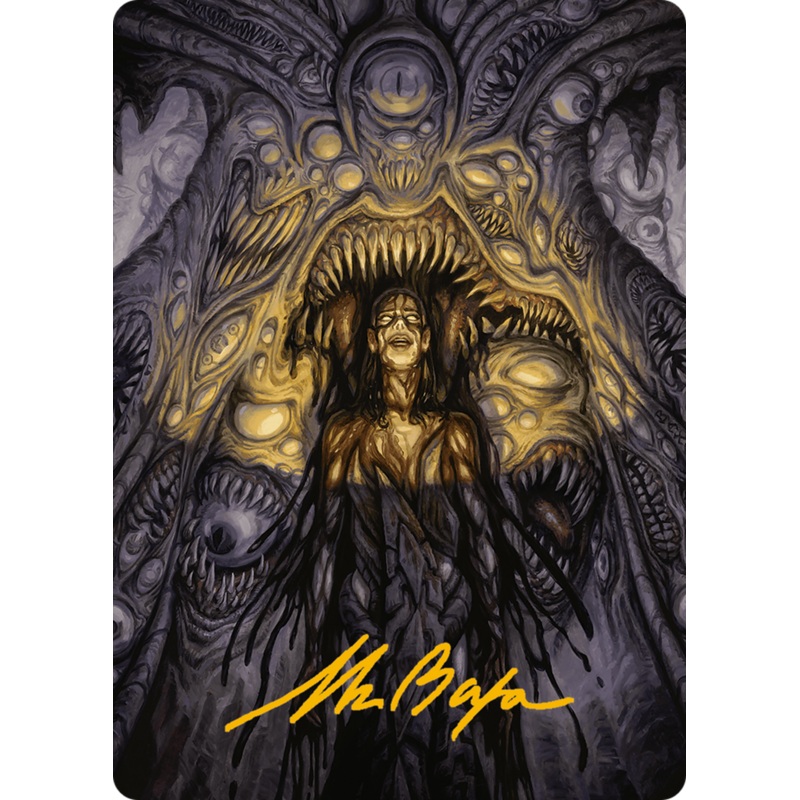 Chthonian Nightmare Art Card (Gold-Stamped Signature) [Modern Horizons 3 Art Series]
