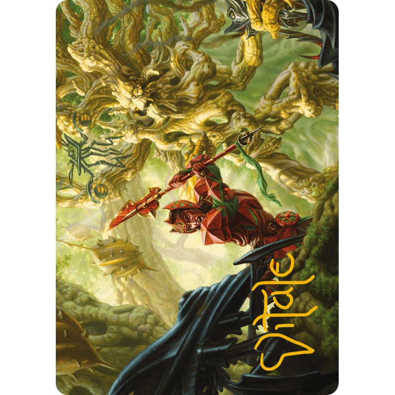 Collective Resistance Art Card (Gold-Stamped Signature) [Modern Horizons 3 Art Series]