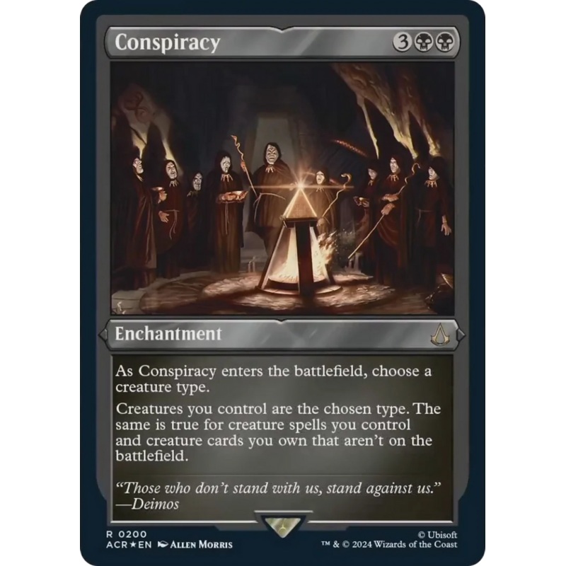 Conspiracy (Foil Etched) [Assassin's Creed]