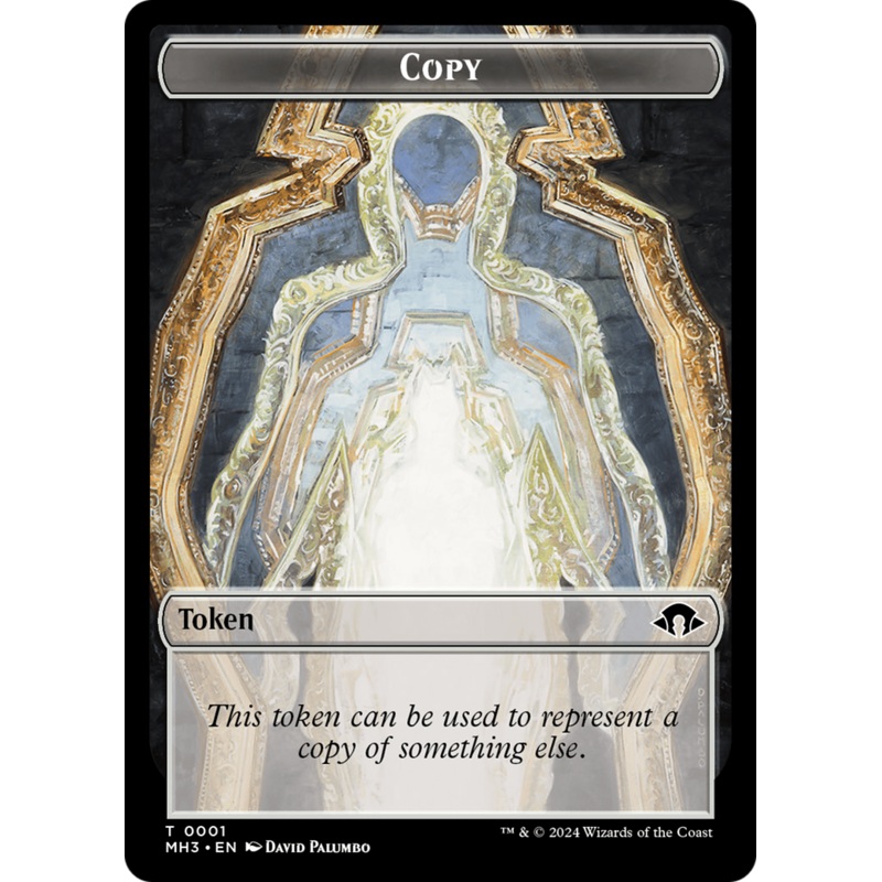 Copy // Energy Reserve Double-Sided Token [Modern Horizons 3 Tokens]