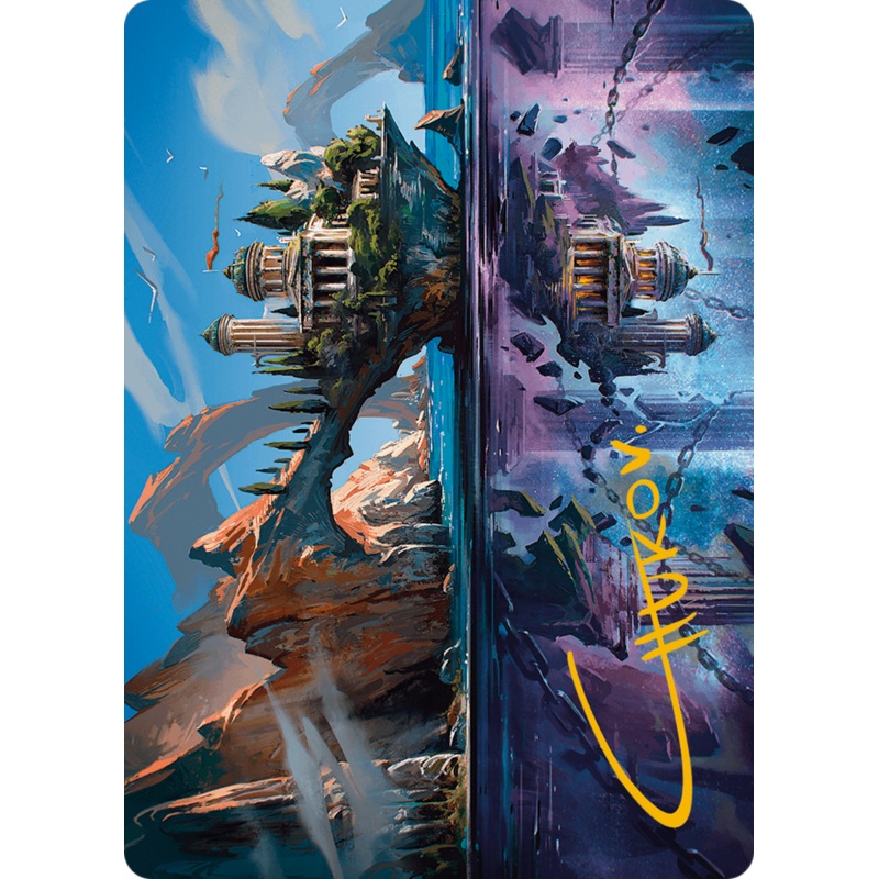 Copy Land Art Card (Gold-Stamped Signature) [Modern Horizons 3 Art Series]