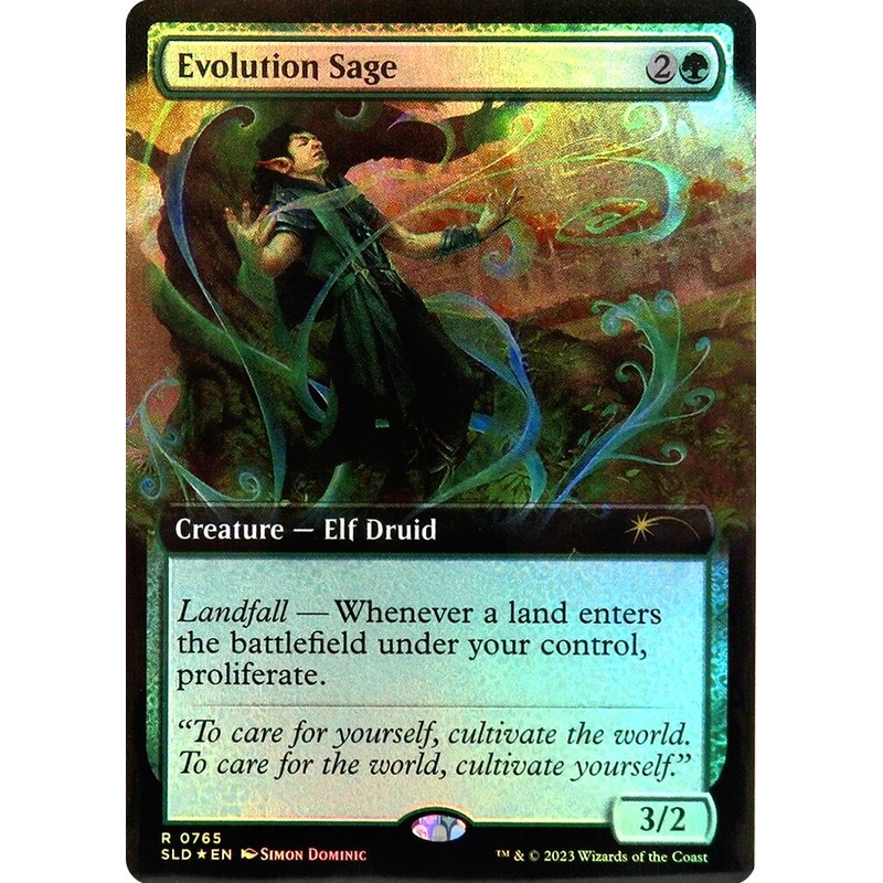 Evolution Sage (Extended Art) [Secret Lair Drop Series]