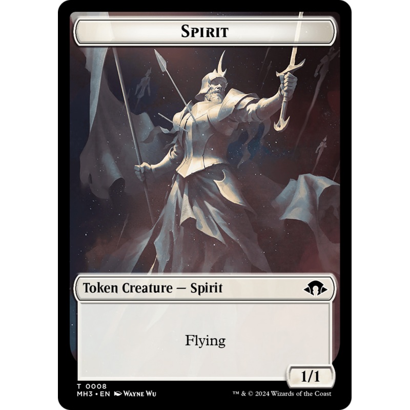 Spirit (0008) // Energy Reserve Double-Sided Token [Modern Horizons 3 Tokens]