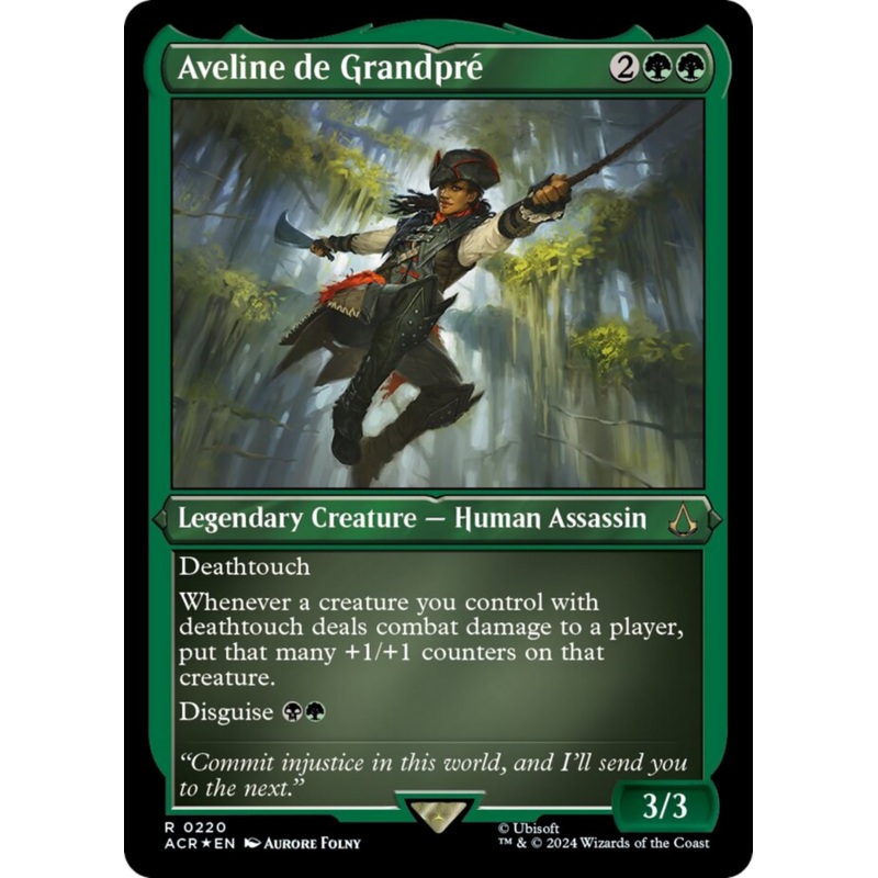 Aveline de Grandpre (Foil Etched) [Assassin's Creed]