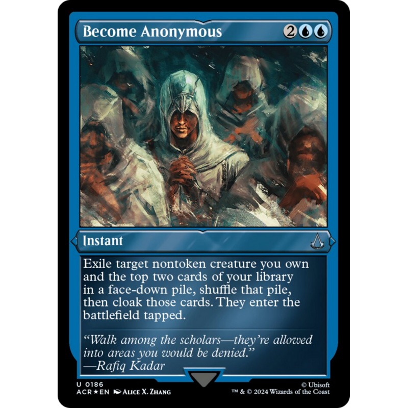 Become Anonymous (Foil Etched) [Assassin's Creed]