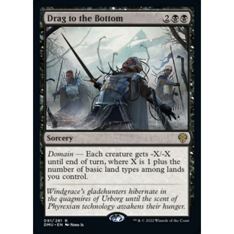 Drag to the Bottom (Promo Pack) [Dominaria United Promos]