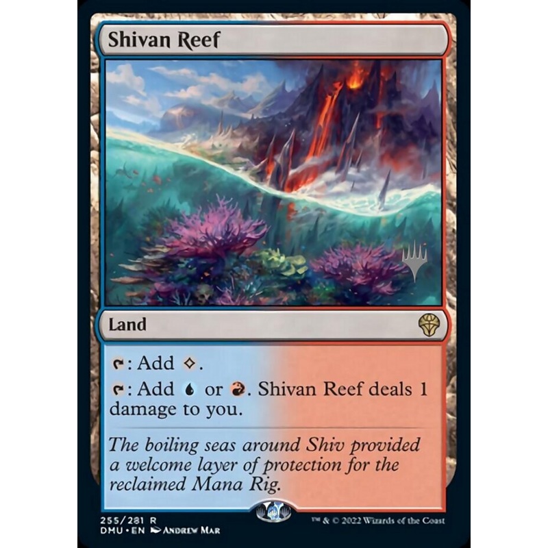 Shivan Reef (Promo Pack) [Dominaria United Promos]