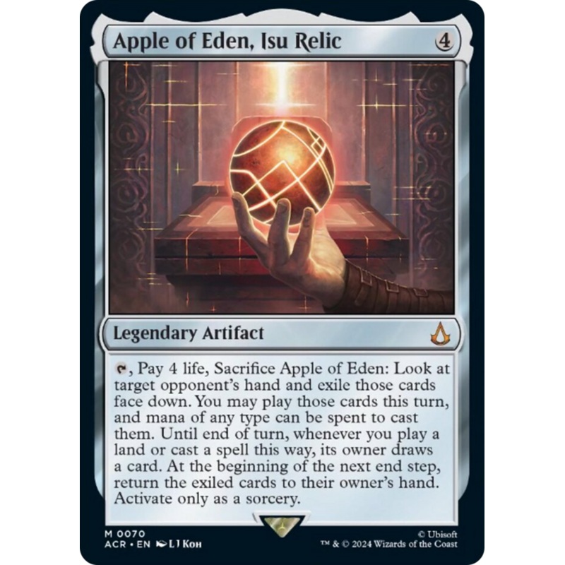 Apple of Eden, Isu Relic [Assassin's Creed]