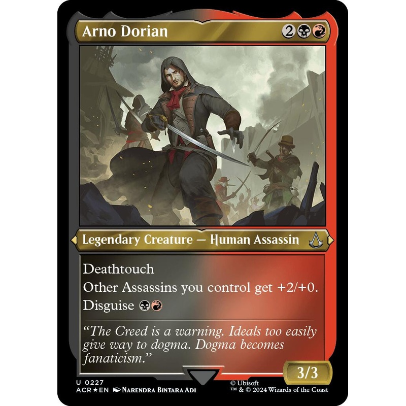 Arno Dorian (Foil Etched) [Assassin's Creed]