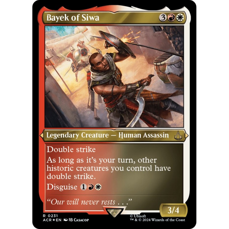 Bayek of Siwa (Foil Etched) [Assassin's Creed]