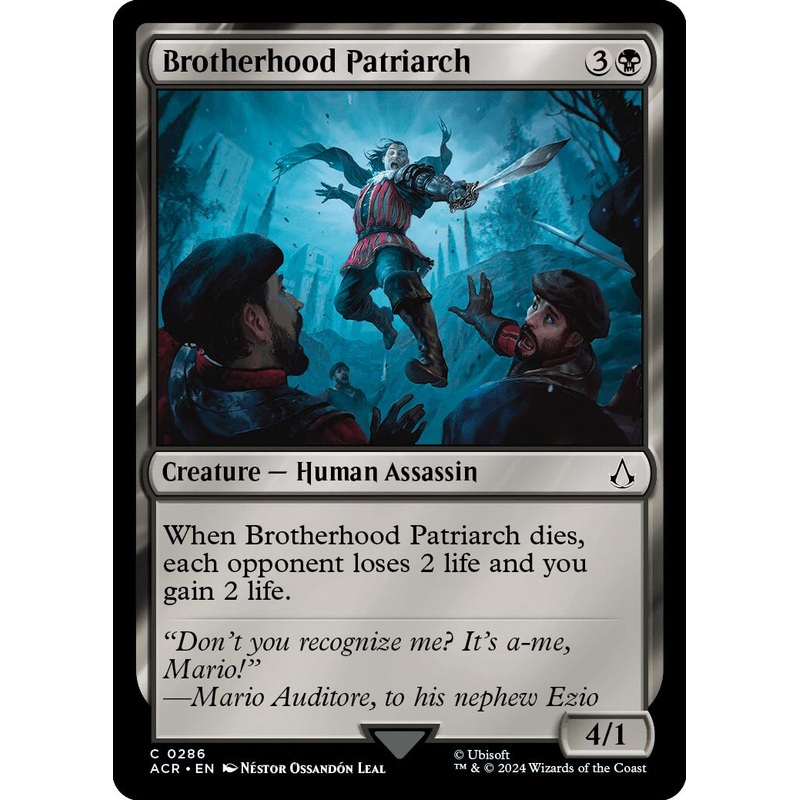 Brotherhood Patriarch [Assassin's Creed]