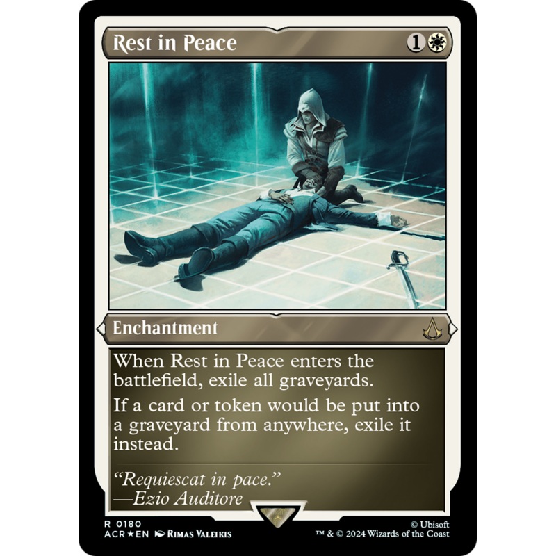 Rest in Peace (Foil Etched) [Assassin's Creed]