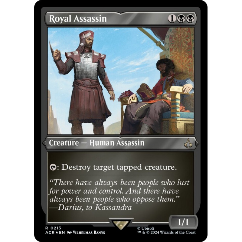 Royal Assassin (Foil Etched) [Assassin's Creed]