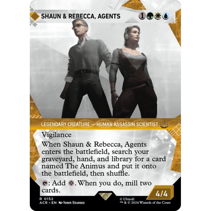 Shaun & Rebecca, Agents (Showcase) [Assassin's Creed]