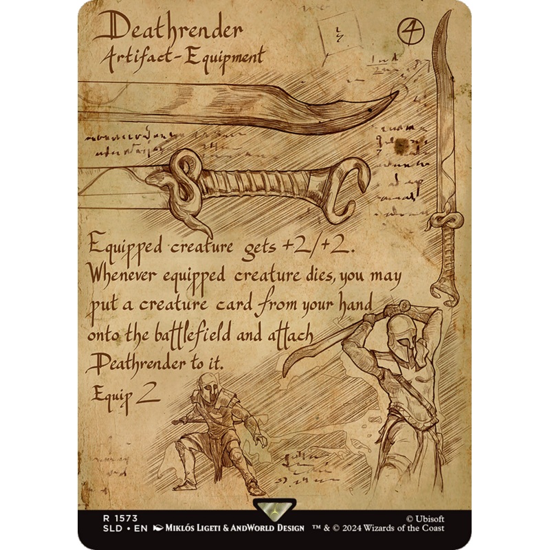 Deathrender (Rainbow Foil) [Secret Lair Drop Series]