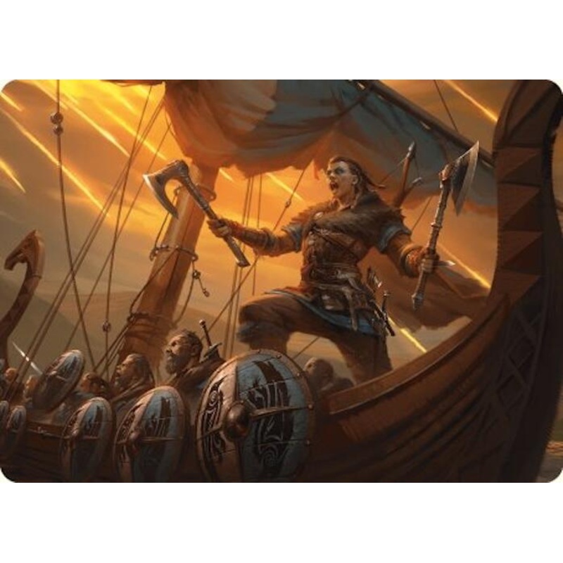 Eivor, Battle-Ready Art Card [Assassin's Creed Art Series]
