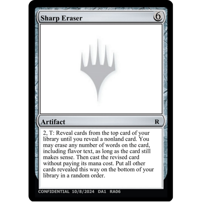 Sharp Eraser [Unknown Event]