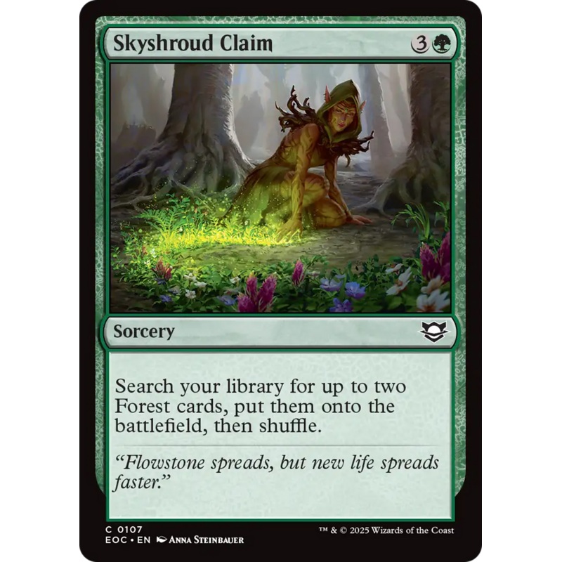 Skyshroud Claim [Edge of Eternities Commander]