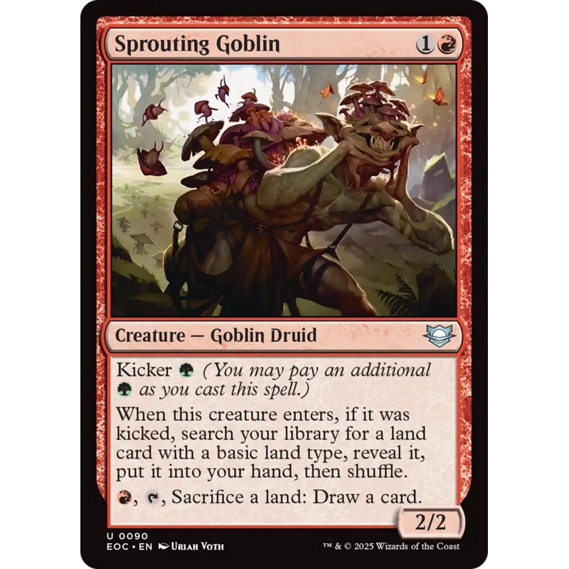 Sprouting Goblin [Edge of Eternities Commander]