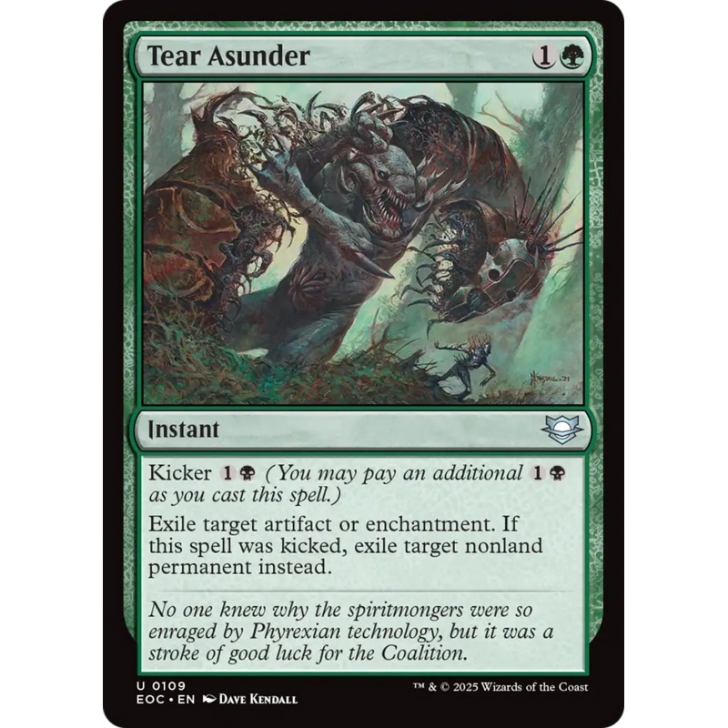Tear Asunder [Edge of Eternities Commander]