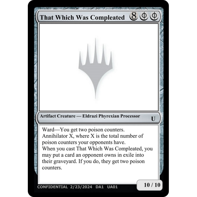 That Which Was Compleated [Unknown Event]