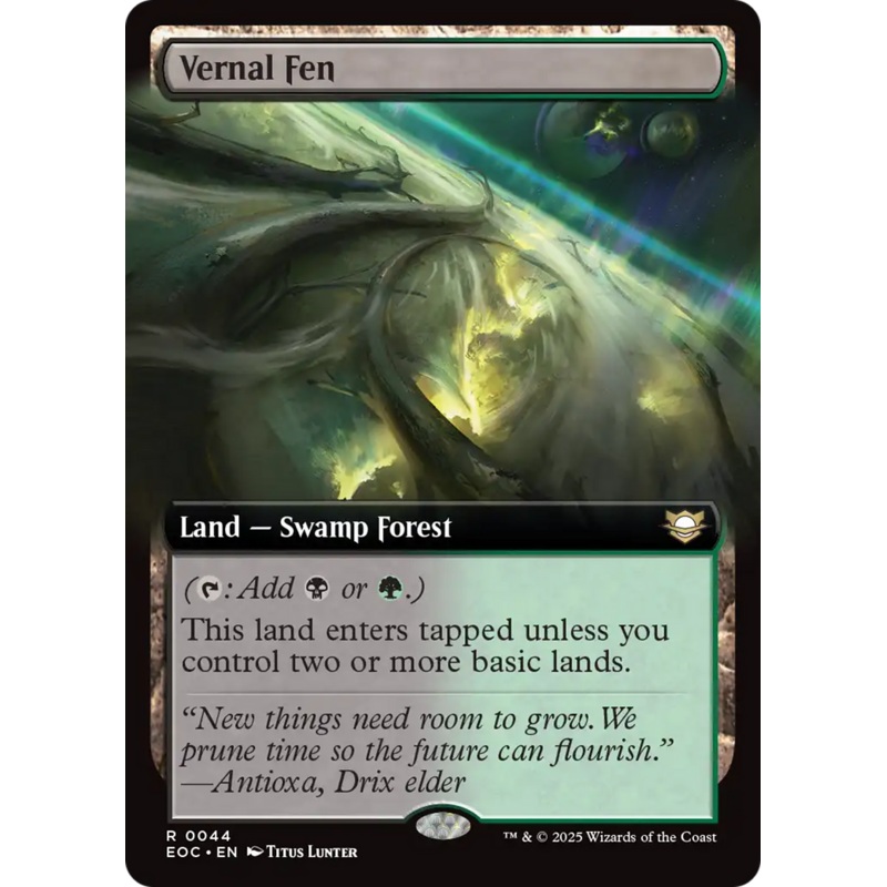 Vernal Fen (Extended Art) [Edge of Eternities Commander]
