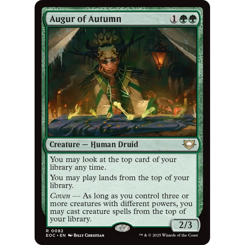 Augur of Autumn [Edge of Eternities Commander]