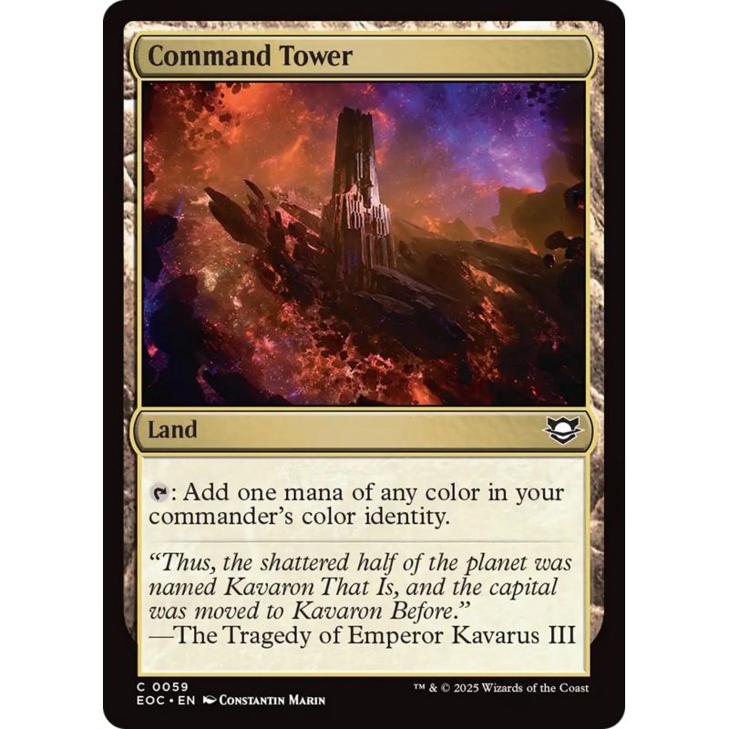 Command Tower [Edge of Eternities Commander]