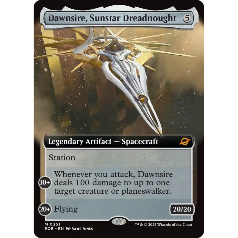 Dawnsire, Sunstar Dreadnought (Extended Art) [Edge of Eternities]