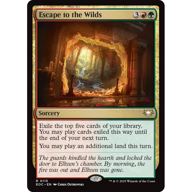 Escape to the Wilds [Edge of Eternities Commander]