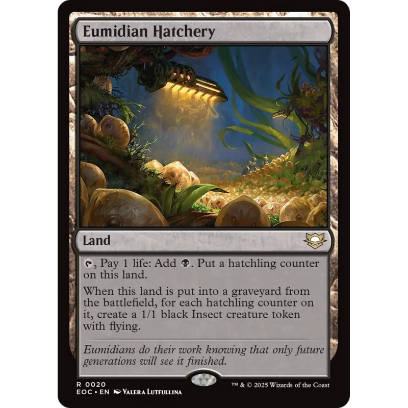 Eumidian Hatchery [Edge of Eternities Commander]