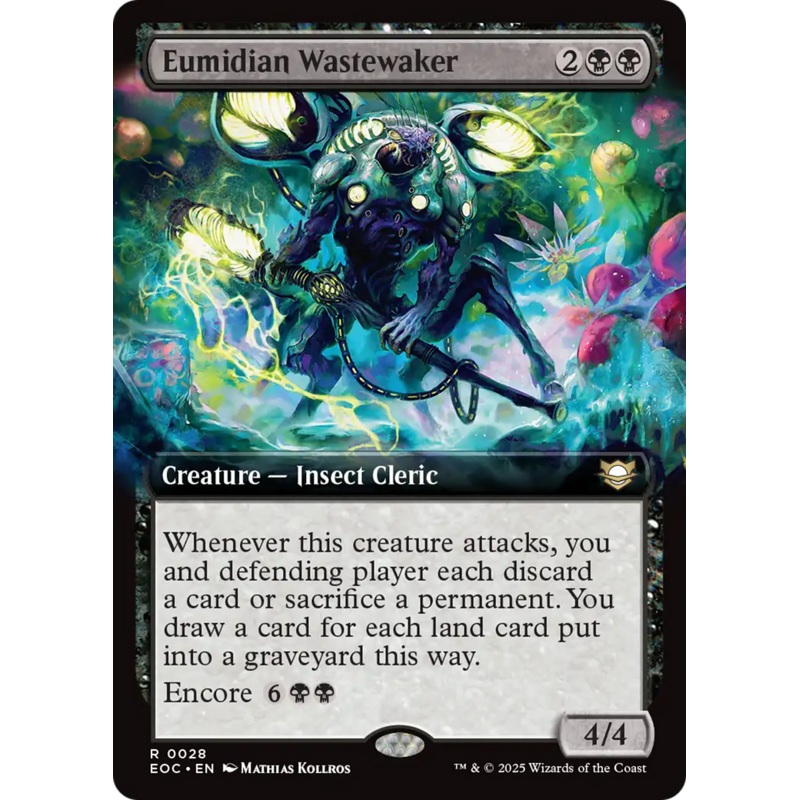 Eumidian Wastewaker (Extended Art) [Edge of Eternities Commander]