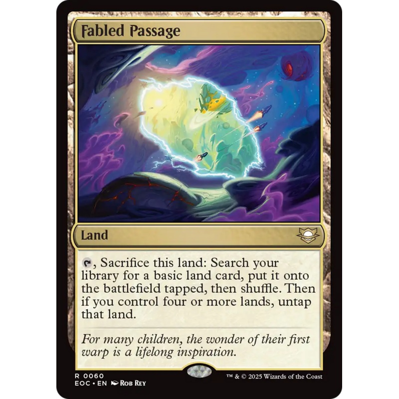 Fabled Passage [Edge of Eternities Commander]