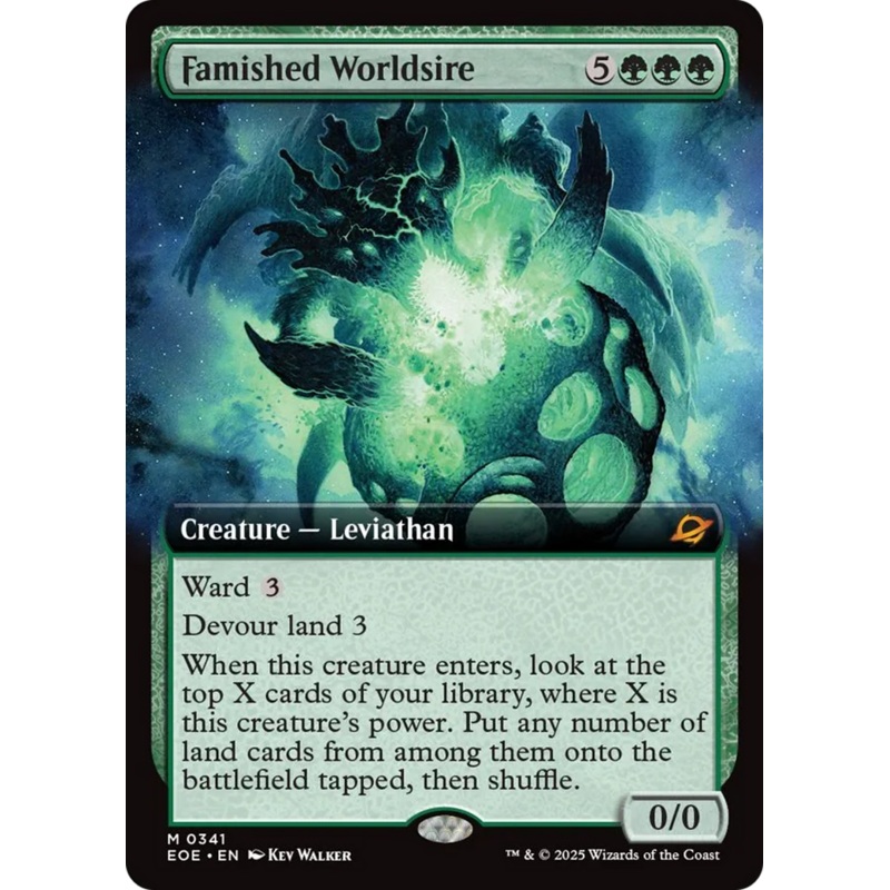 Famished Worldsire (Extended Art) [Edge of Eternities]