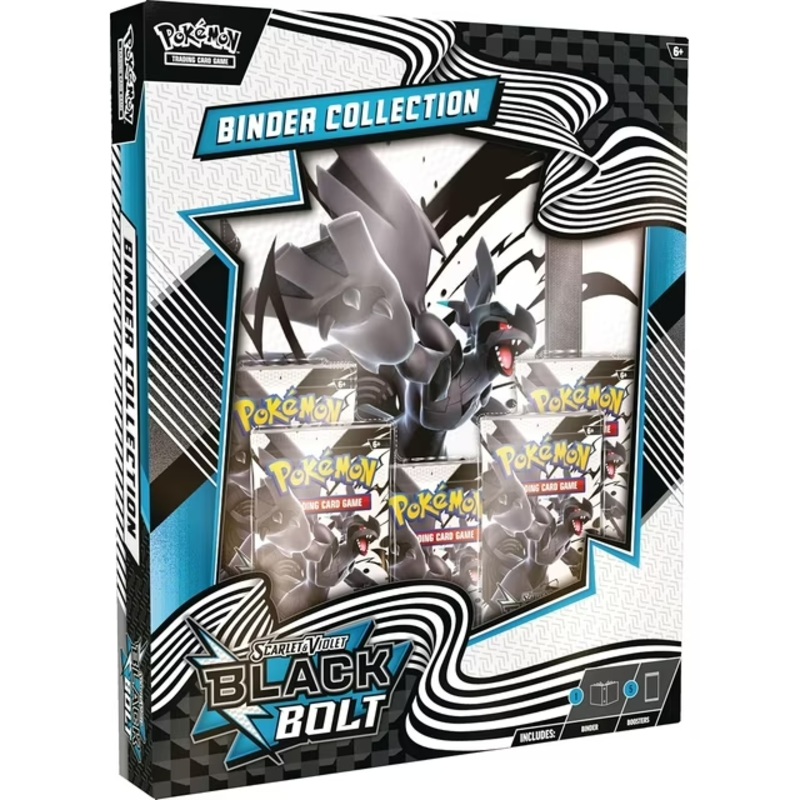 Pokmon TCG | Scarlet & Violet: Black Bolt Binder Collection ** Local Pick-Up and Purchase Only **