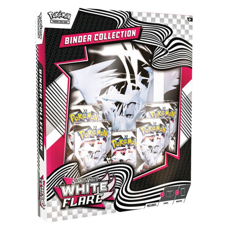Pokmon TCG | Scarlet & Violet: White Flare Binder Collection ** Local Pick-Up and Purchase Only **