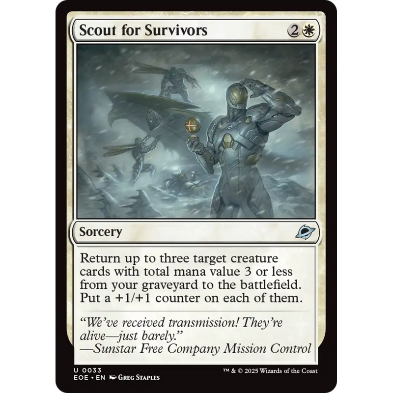Scout for Survivors [Edge of Eternities]