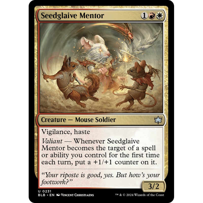 Seedglaive Mentor [Bloomburrow]