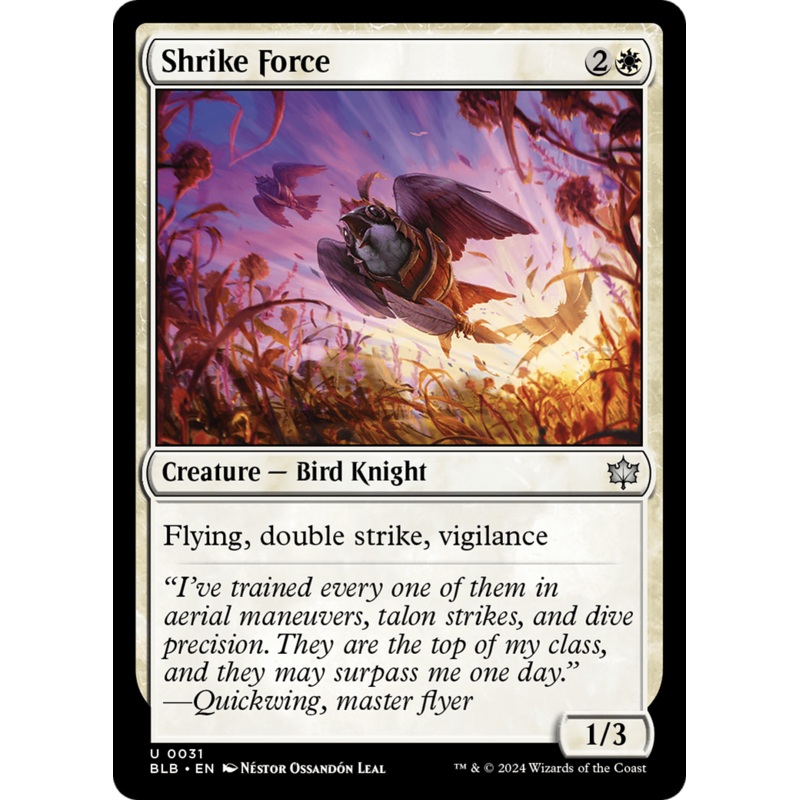 Shrike Force [Bloomburrow]