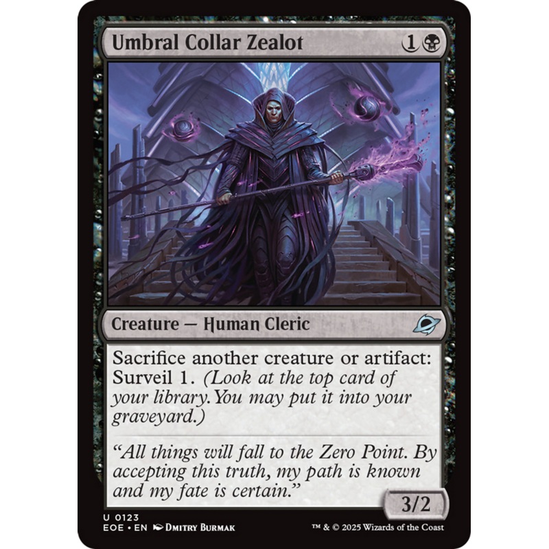 Umbral Collar Zealot [Edge of Eternities]