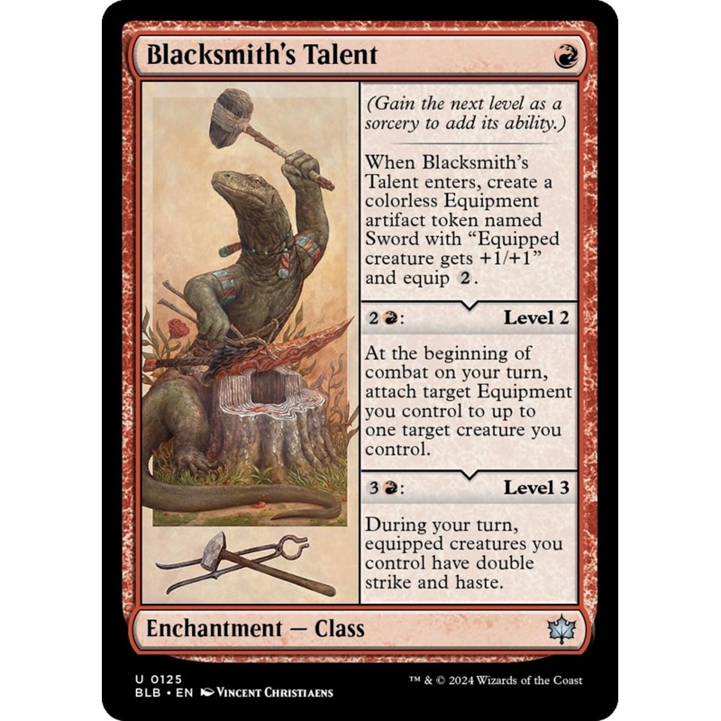 Blacksmith's Talent [Bloomburrow]