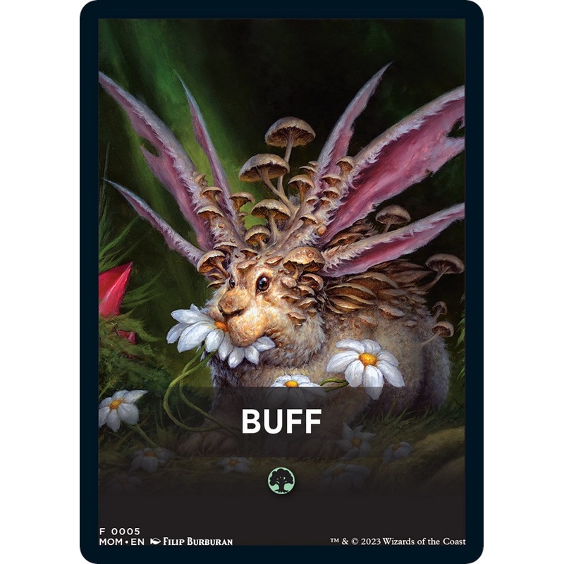 Buff Theme Card [March of the Machine Tokens]