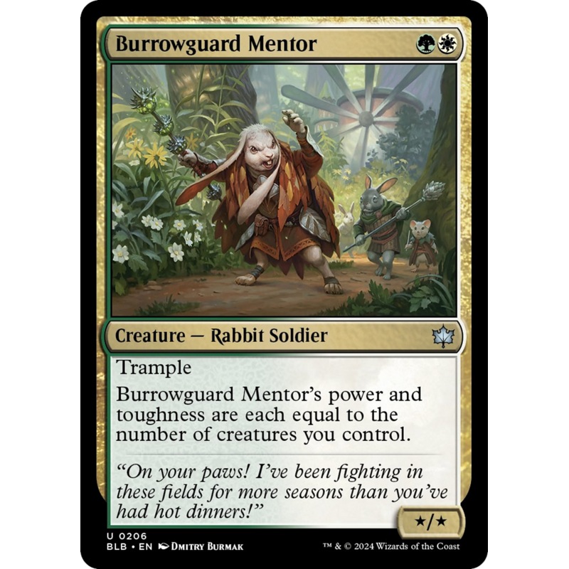 Burrowguard Mentor [Bloomburrow]
