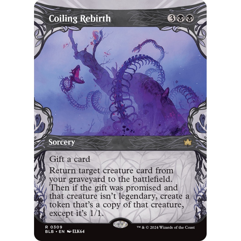 Coiling Rebirth (Showcase) [Bloomburrow]