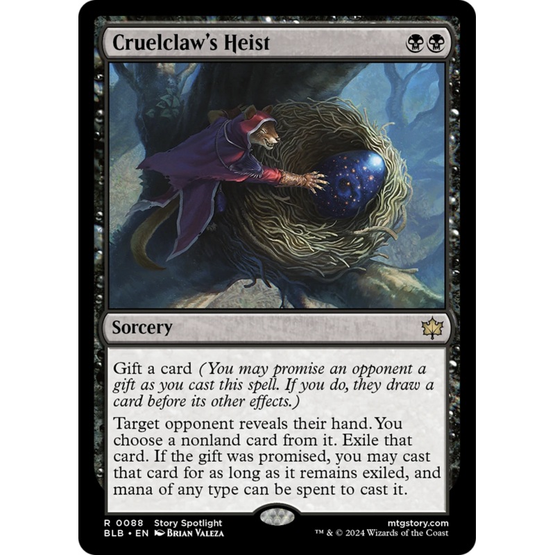 Cruelclaw's Heist [Bloomburrow]