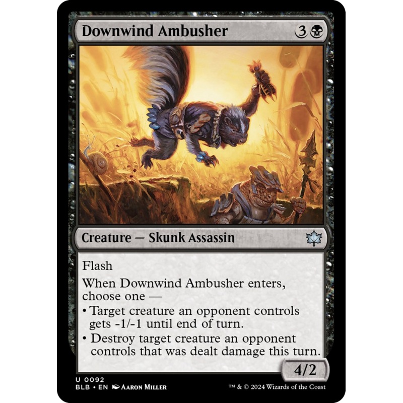 Downwind Ambusher [Bloomburrow]