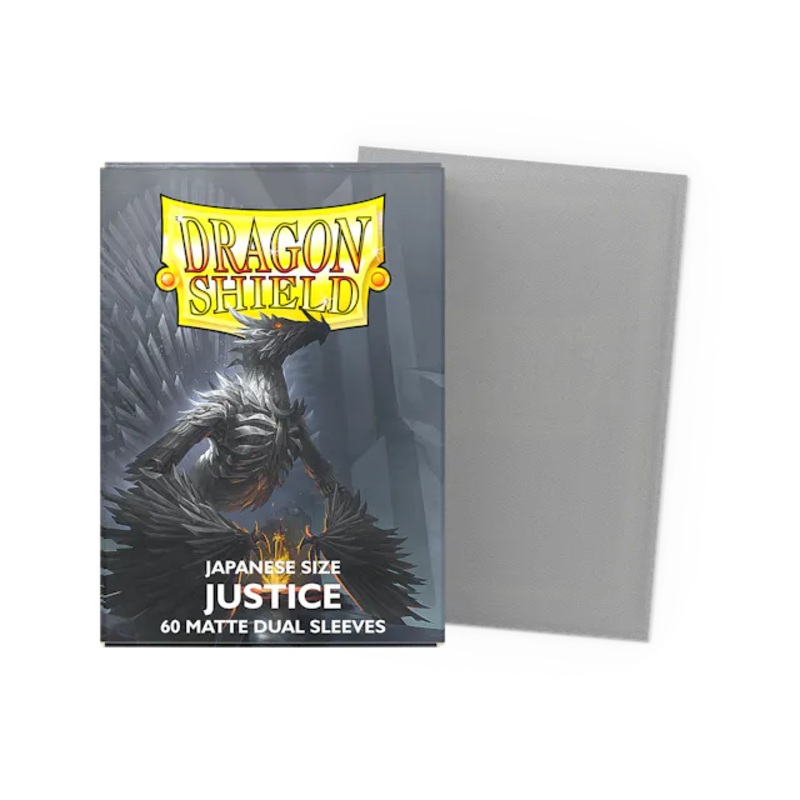 Dragon Shield Dual Matte Sleeve - Justice 60ct (Japanese Size)