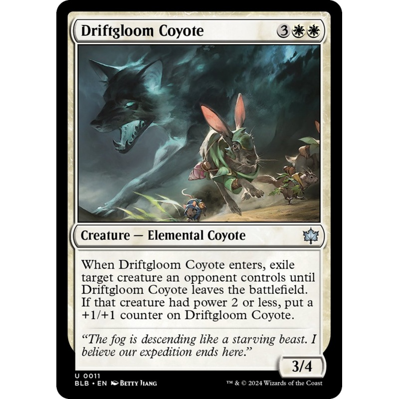 Driftgloom Coyote [Bloomburrow]